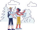 پیش‌نمایش فایل couple-doing-hiking-with-help-of-map-4991161 از پک طبیعت
