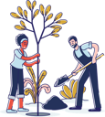 پیش‌نمایش فایل couple-doing-plantation-and-planting-tree-together-4991176 از پک طبیعت