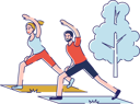 پیش‌نمایش فایل couple-doing-yoga-in-the-park-4991185 از پک طبیعت