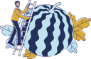 پیش‌نمایش فایل man-harvesting-watermelon-during-summer-4991171 از پک طبیعت