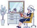 پیش‌نمایش فایل concept-of-modern-beauty-spa-and-hairdresser-4990784 از پک زیبایی