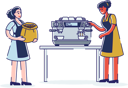 پیش‌نمایش فایل female-barista-putting-fresh-grind-coffee-in-coffee-machine-4990865 از پک غذا
