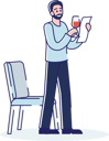 پیش‌نمایش فایل man-pronouncing-toast-4990917 از پک غذا