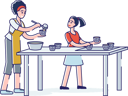 پیش‌نمایش فایل mother-and-daughter-cooking-together-4990886 از پک غذا