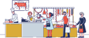 پیش‌نمایش فایل people-choosing-and-buying-meat-and-meat-products-4990855 از پک غذا