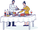 پیش‌نمایش فایل people-on-buffet-dinner-4990908 از پک غذا