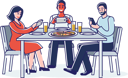 پیش‌نمایش فایل people-take-a-photo-of-food-with-smartphone-4990873 از پک غذا