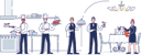 پیش‌نمایش فایل restaurant-work-process-and-staff-4990899 از پک غذا
