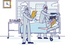 پیش‌نمایش فایل doctor-doing-treatment-on-coronavirus-positive-patient-4990969 از پک مراقبت سلامت و پزشکی
