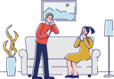 پیش‌نمایش فایل man-and-woman-sneezing-at-home-4990965 از پک مراقبت سلامت و پزشکی