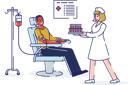 پیش‌نمایش فایل man-donating-blood-for-a-good-cause-4990945 از پک مراقبت سلامت و پزشکی
