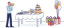 پیش‌نمایش فایل blowing-balloons-for-birthday-celebration-4991012 از پک تعطیلات
