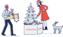 پیش‌نمایش فایل couple-gathering-toys-for-christmas-donation-4991015 از پک تعطیلات