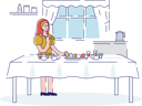 پیش‌نمایش فایل girl-decorating-easter-egg-4991026 از پک تعطیلات
