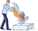 پیش‌نمایش فایل artist-prepare-sculpture-for-exhibition-in-art-gallery-4991287 از پک افراد 2