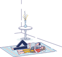 پیش‌نمایش فایل couple-sleep-together-on-the-floor-4991347 از پک افراد 2
