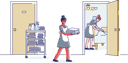 پیش‌نمایش فایل hotel-room-service-team-cleaning-room-4991329 از پک افراد 2