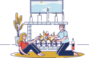 پیش‌نمایش فایل man-and-woman-having-wine-while-sitting-near-firepit-4991323 از پک افراد 2