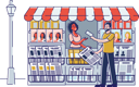 پیش‌نمایش فایل man-buying-newspaper-from-newsstand-4991297 از پک افراد 2