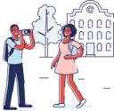 پیش‌نمایش فایل man-clicking-picture-of-wife-at-tourist-destination-4991363 از پک افراد 2