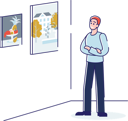 پیش‌نمایش فایل man-in-art-gallery-4991299 از پک افراد 2