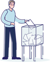 پیش‌نمایش فایل man-voting-in-ballot-box-4991376 از پک افراد 2