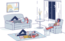 پیش‌نمایش فایل people-sleeping-in-living-room-4991345 از پک افراد 2
