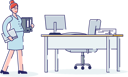 پیش‌نمایش فایل pregnant-woman-working-in-office-4991383 از پک افراد 2