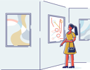 پیش‌نمایش فایل woman-in-modern-art-gallery-4991285 از پک افراد 2