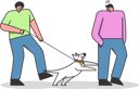 پیش‌نمایش فایل aggressive-dog-attacking-another-person-5018743 از پک افراد با حیوانات