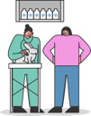 پیش‌نمایش فایل woman-with-pet-rabbit-at-vet-clinic-5018737 از پک افراد با حیوانات
