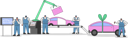 پیش‌نمایش فایل car-manufacturing-unit-and-working-staff-5019004 از پک صنعت