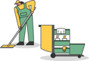 پیش‌نمایش فایل woman-in-uniform-washing-floor-by-mop-5019012 از پک صنعت