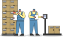 پیش‌نمایش فایل workers-scanning-parcels-by-barcode-scanner-5019035 از پک صنعت