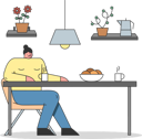 پیش‌نمایش فایل annoyed-woman-sitting-at-the-table-5019049 از پک افراد مختلف