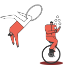 پیش‌نمایش فایل circus-juggler-and-acrobat-doing-tricks-5019064 از پک افراد مختلف