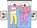 پیش‌نمایش فایل couple-sleeping-on-bed-5019136 از پک افراد مختلف