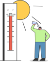 پیش‌نمایش فایل high-summer-temperature-5019093 از پک افراد مختلف