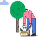 پیش‌نمایش فایل man-preparing-picnic-in-park-for-date-5019129 از پک افراد مختلف