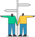 پیش‌نمایش فایل people-choose-different-ways-5019059 از پک افراد مختلف