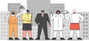 پیش‌نمایش فایل people-of-different-profession-gathered-to-celebrate-labor-day-5019104 از پک افراد مختلف