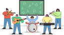 پیش‌نمایش فایل students-learning-to-play-different-musical-instruments-5019114 از پک افراد مختلف