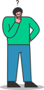 پیش‌نمایش فایل thinking-man-5019060 از پک افراد مختلف