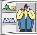 پیش‌نمایش فایل woman-sitting-inside-fridge-due-to-hot-summer-temperature-5019095 از پک افراد مختلف