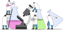 پیش‌نمایش فایل team-of-chemists-making-a-chemical-5019171 از پک علم