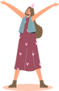 پیش‌نمایش فایل happy-girl-wearing-cap-5158764 از پک جشن تولد