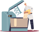 پیش‌نمایش فایل male-baker-putting-flour-in-big-industrial-mixer-for-kneading-5158796 از پک صنایع