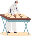پیش‌نمایش فایل woman-baker-kneading-and-rolling-dough-for-baking-bread-5158798 از پک صنایع