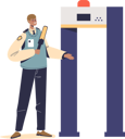 پیش‌نمایش فایل airport-security-checkpoint-worker-man-scanning-passengers-at-metal-detector-gate-before-flight-5158849 از پک حمل و نقل