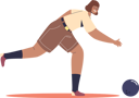 پیش‌نمایش فایل active-girl-play-bowling-8579137 از پک ورزش ها